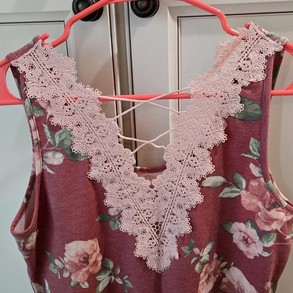 NWOT P.S.KATE Tank Top Size M - Picture 5 of 8